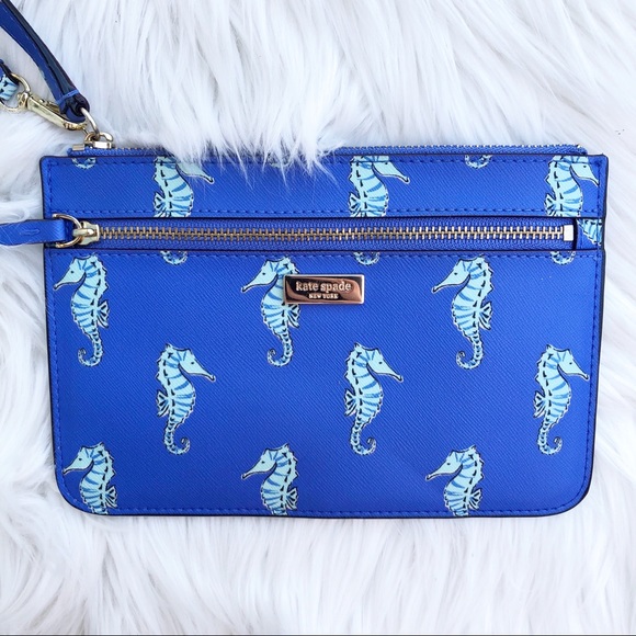 kate spade tinie liberty street seaponies wristlet - Picture 3 of 5